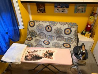 Ferro da stiro con asse