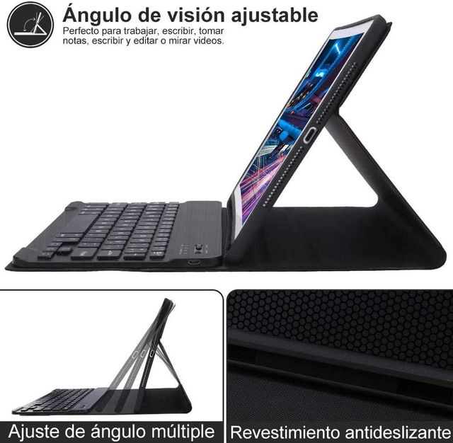 Custodia con tastiera DINGRICH per iPad 9.7 2018/6th