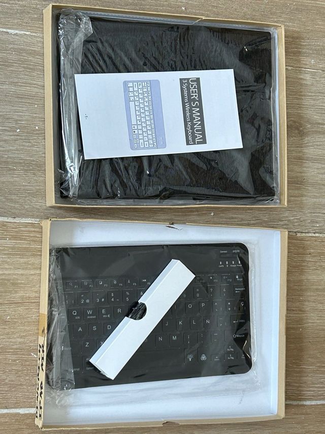 Custodia con tastiera DINGRICH per iPad 9.7 2018/6th