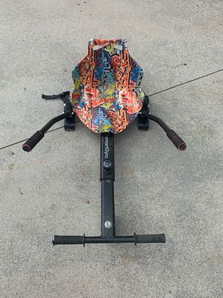 Asiento hoverboard temática “graffiti”