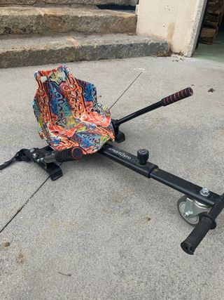 Asiento hoverboard temática “graffiti”
