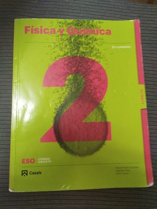 Física y química 2 ESO editorial casals