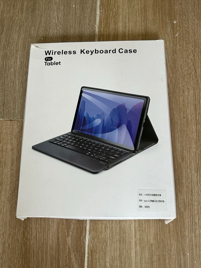 Funda teclado iPad 10.2” 7 gen y 8 gen y 9 gen