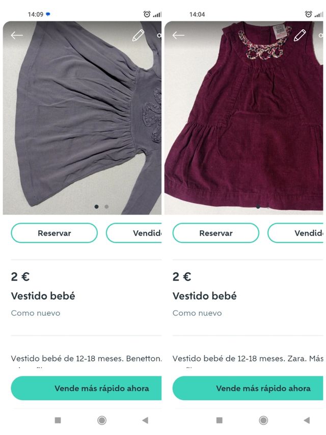 Lote invierno 6-18 meses