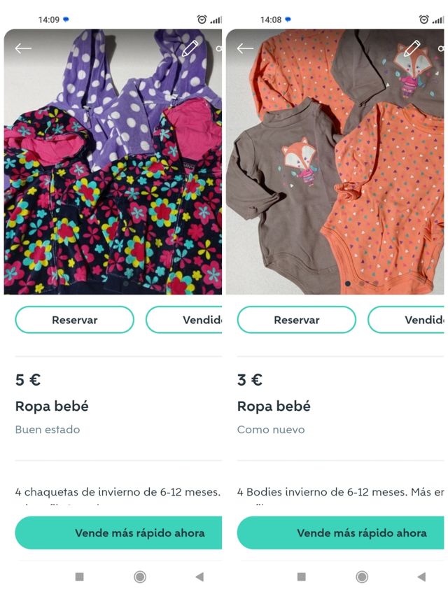 Lote invierno 6-18 meses