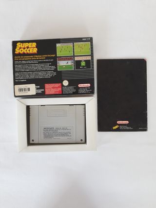 Super soccer snes ESP ERBE
