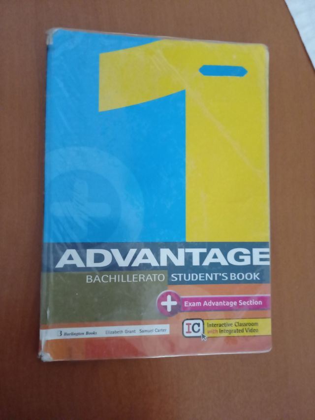 Libro ingles advantage 1°bsch