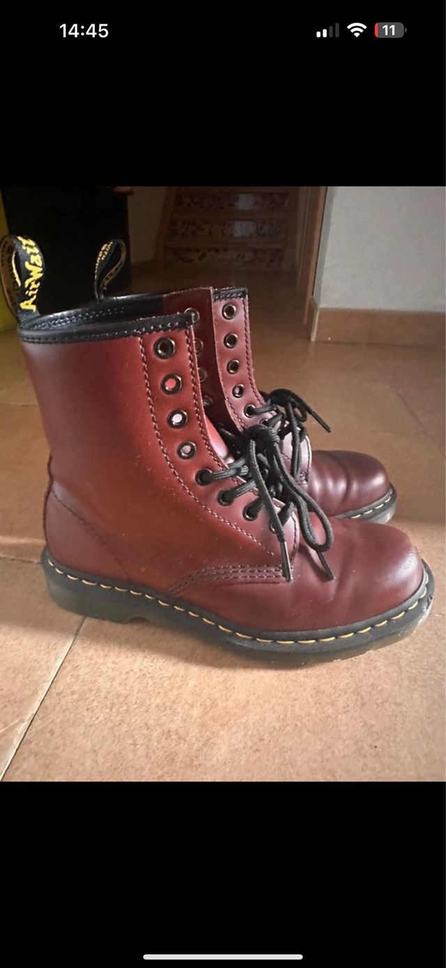 Dr Martens bordeaux
