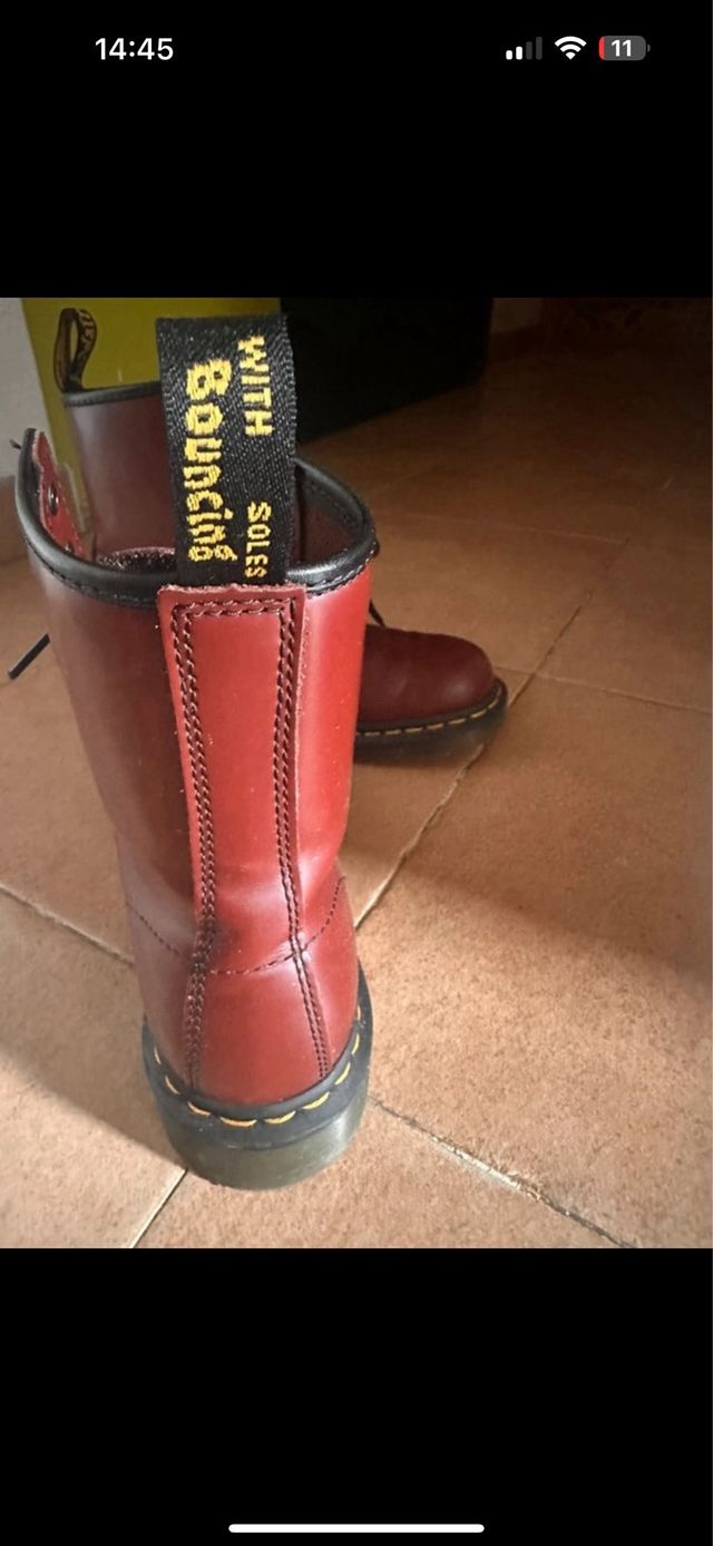 Dr Martens bordeaux