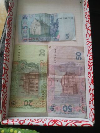 3 banconote ucraina