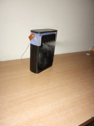 Ventilador con aire acondicionado