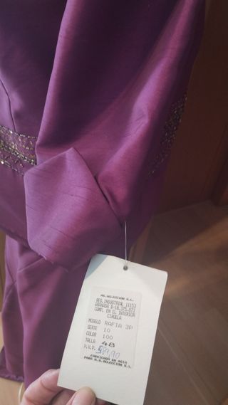 Traje mujer fiesta 46, con etiquetas 