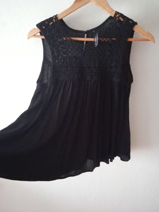 Blusa negra Tiffosi