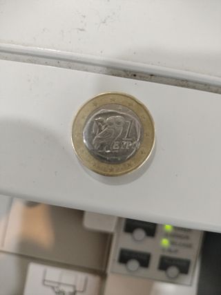 Moneda buho 2002 marca s en estrella