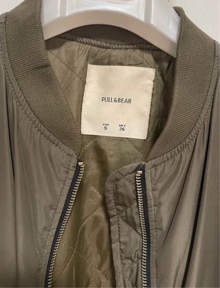 Chaqueta bomber verde militar