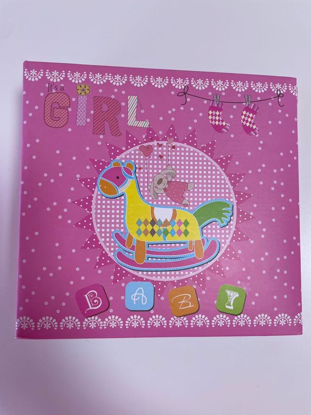 album de recuerdos para fotos niña bebe