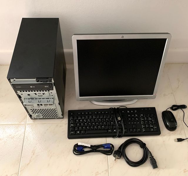 PC SOBREMESA HP PRO 3500 + MONITOR