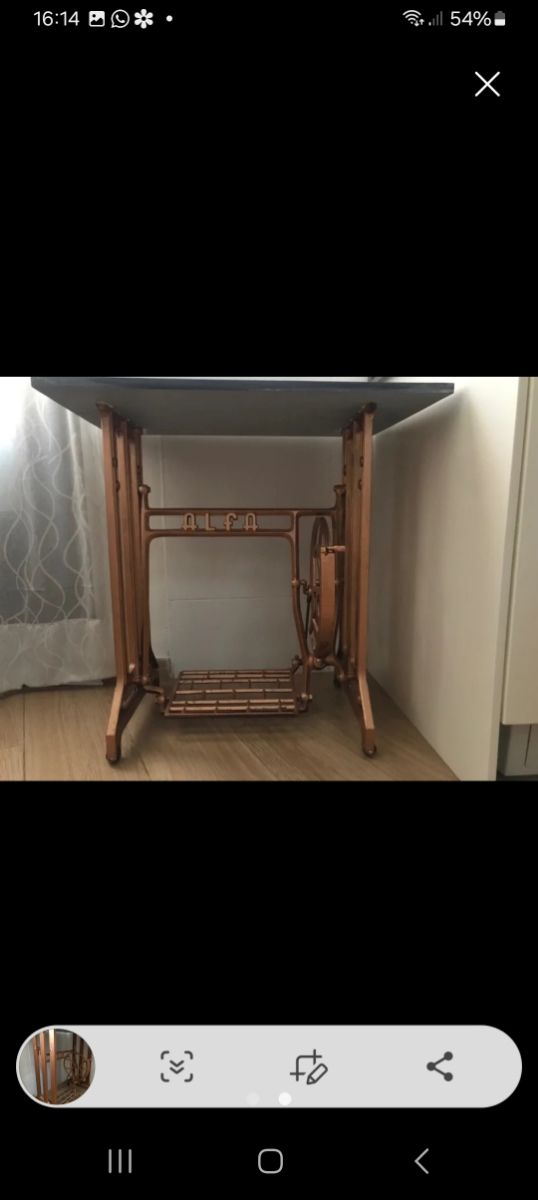 Maquina de coser Antigua Alfa