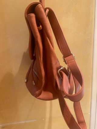 DRF Mochila de Cuero para mujer