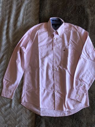 Tommy Hilfiger camisa oxford logo hombre