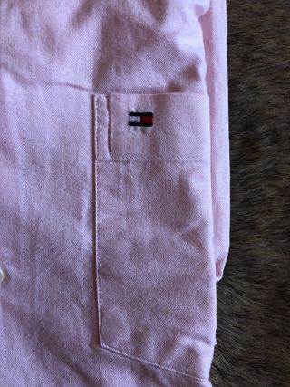 Tommy Hilfiger camisa oxford logo hombre