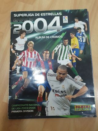 Album cromos liga 2003/2004