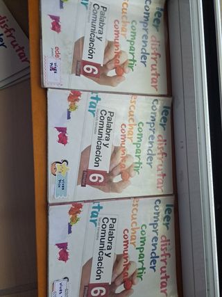 3 Libros palabra y comunicación 6 primaria  edebe