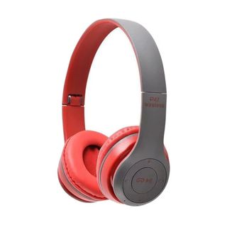 Auriculares bluetooth estéreo color rojo