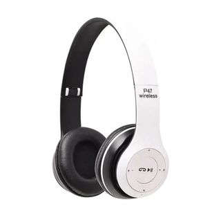 Auriculares bluetooth estéreo color blanco