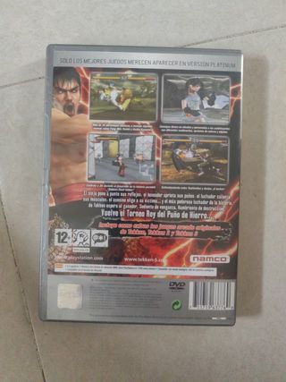 Tekken 5 platinum ps2