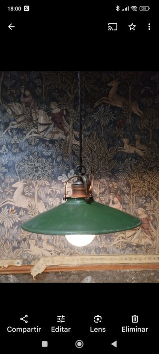 Lámpara techo