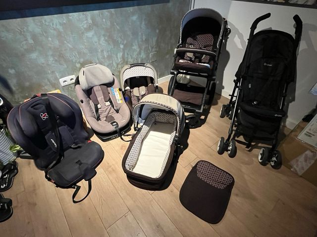 Carro bebe completo, silla paseo, silla coche