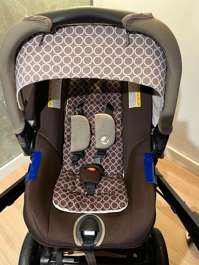 Carro bebe completo, silla paseo, silla coche