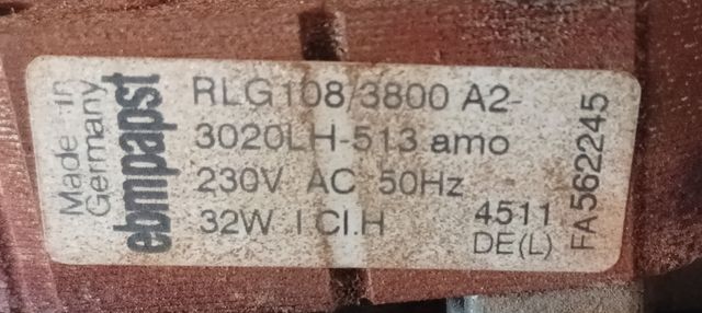 Ventilador y presostato ferroli domiproject f24