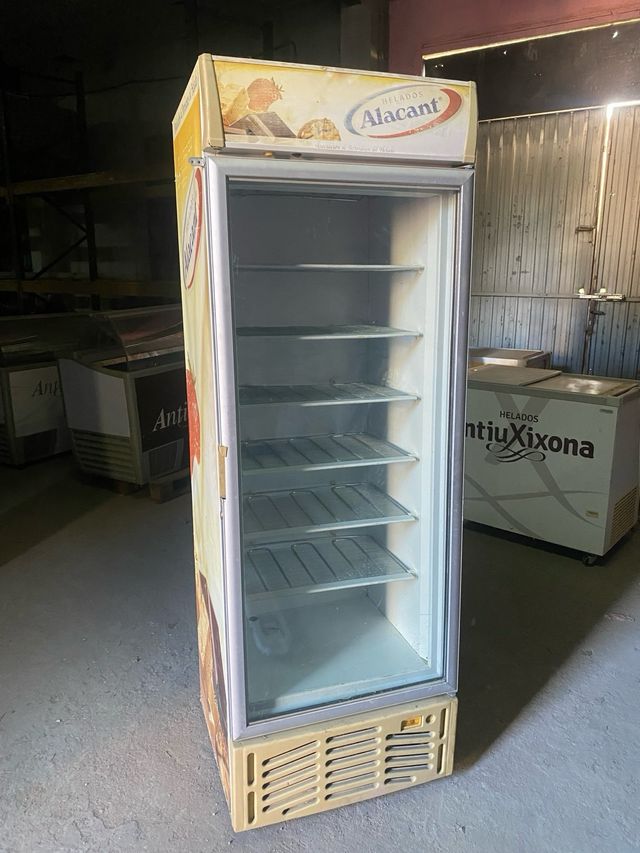 Nevera vertical congelador