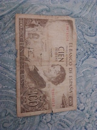 100 pesetas Gustavo Adolfo bequer
