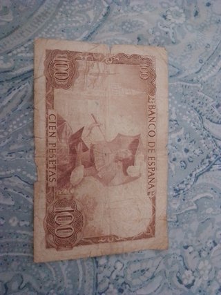 100 pesetas Gustavo Adolfo bequer