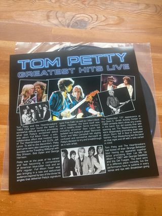 Tom Petty Greatest Hits Live LP