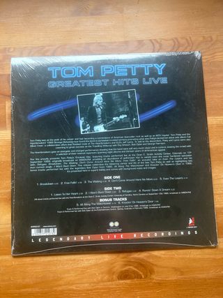 Tom Petty Greatest Hits Live LP