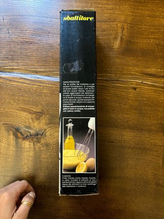 Sbattitore elettrico ad immersione