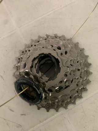 Cassette shimano.