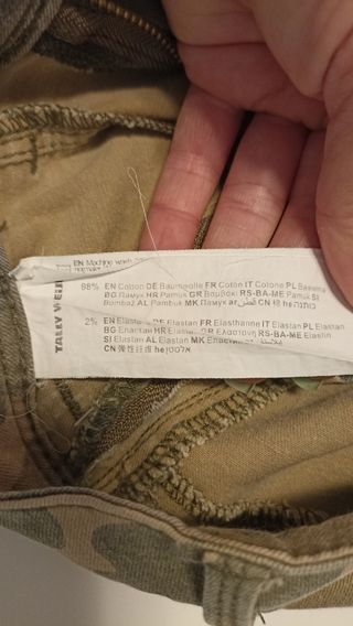 Pantaloni mimetici Tally Weijl