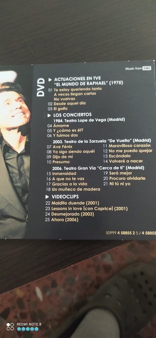 COLECCIÓN CD-DVD RAPHAEL