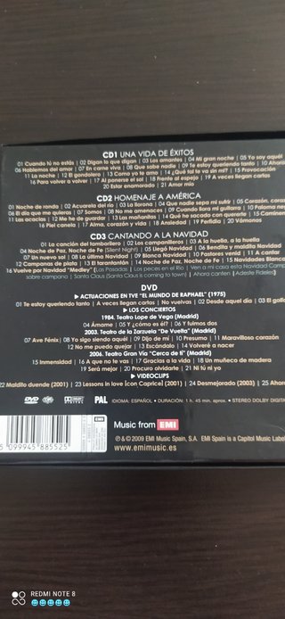 COLECCIÓN CD-DVD RAPHAEL