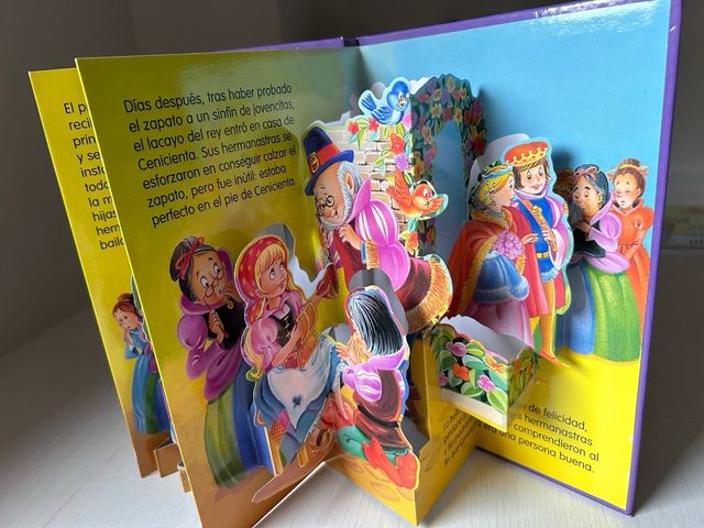 Cuento Cenicienta 3D