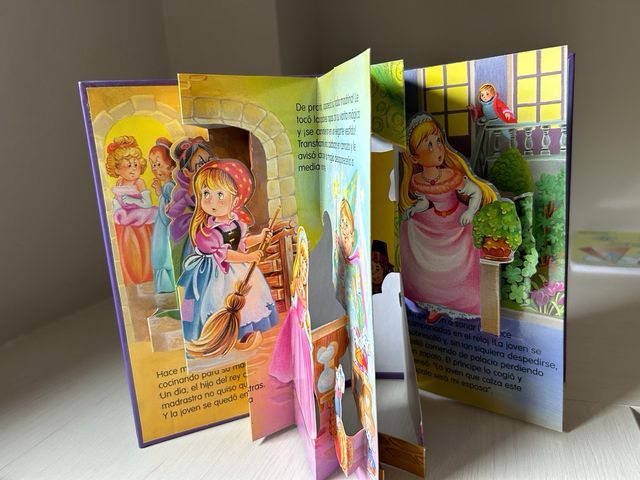 Cuento Cenicienta 3D