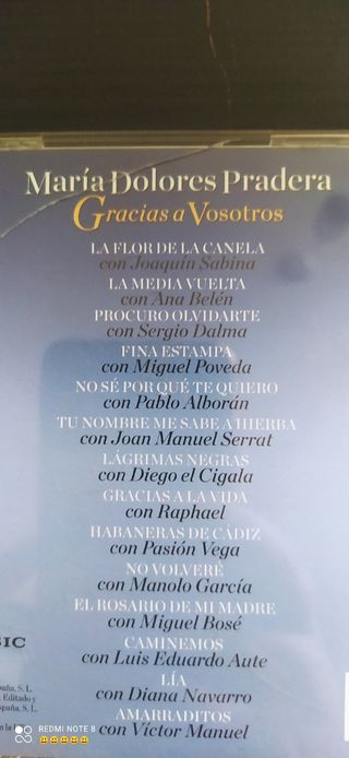 CD MARÍA DOLORES PRADERA