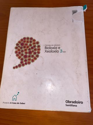 Libro de texto Bioloxía e Xeoloxía 3 ESO