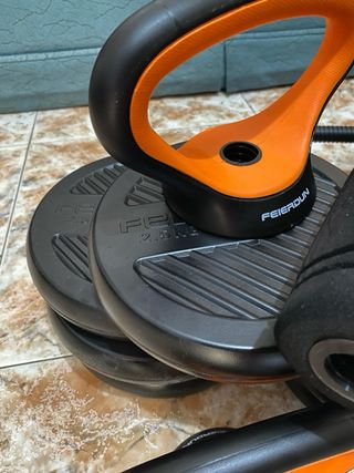 Pesas  discos de  precio no negociable