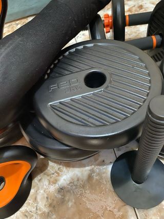 Pesas  discos de  precio no negociable